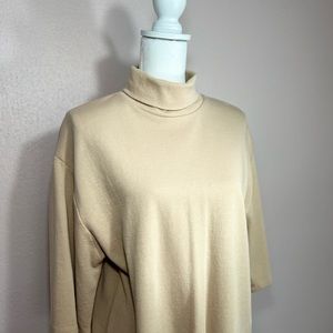 Turtleneck Shift Dress